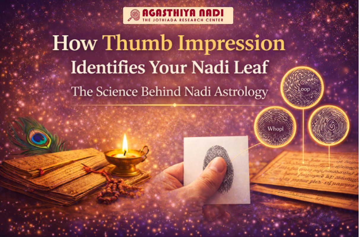 How Thumb Impression Identifies Your Nadi Leaf