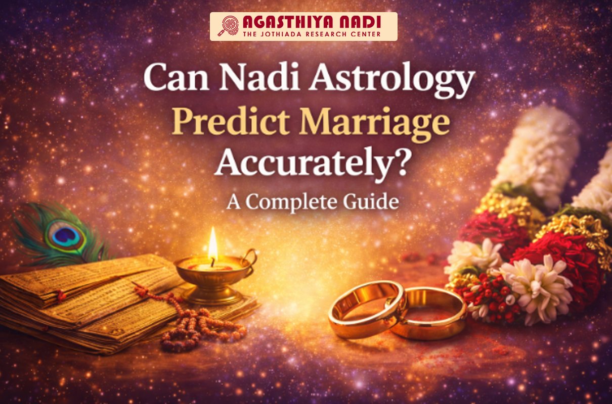 Prediction marriage in Nadi Astrology